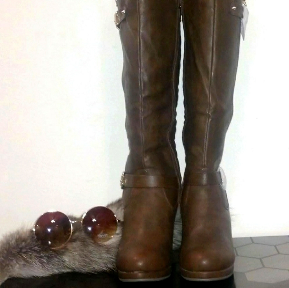Brown Leather Boots